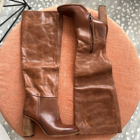 NEW Free People Dakota knee high leather boots - Picture 3 of 8